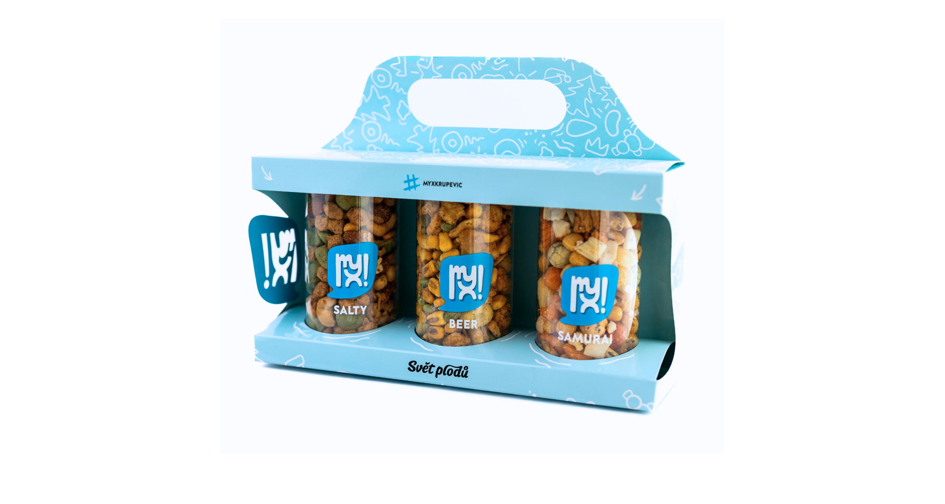 Vánoční trio MYX slaný