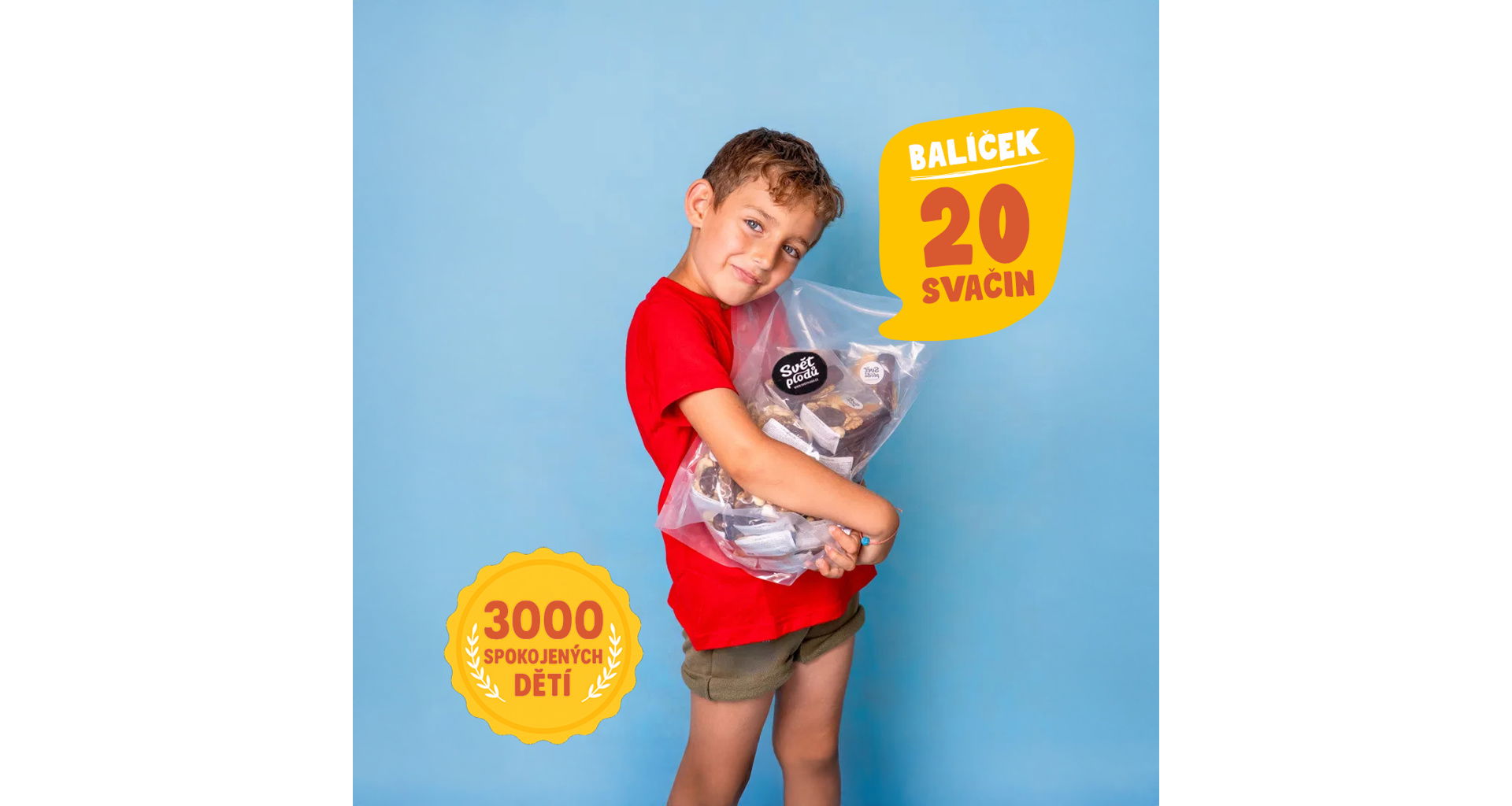 SVĚT PLODŮ Snack kusy 20 ks