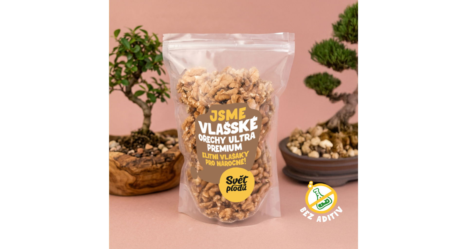 Vlašské ořechy 90% půlky Jumbo váha 10kg