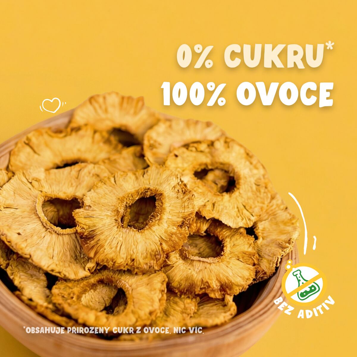 Ananás sušený Ultra Premium váha 200g