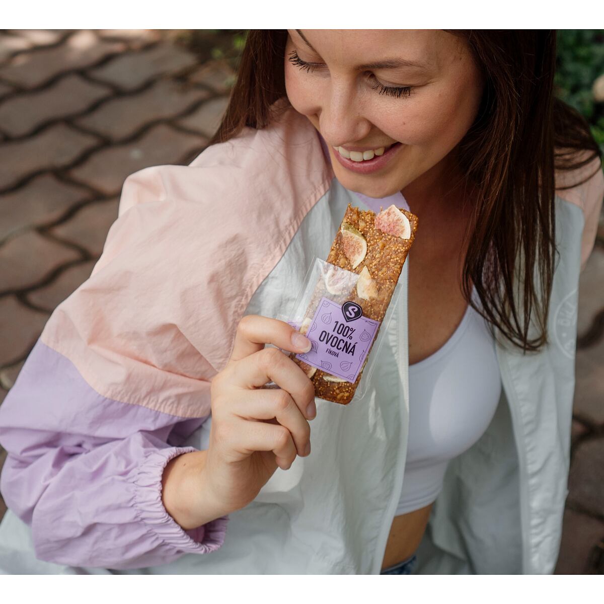 100% Ovocná tyčinka figová váha 50g