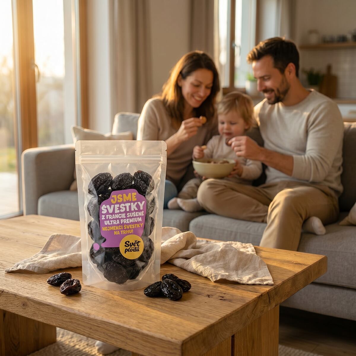 Slivky sušené Ultra Premium z Francúzska váha 500g