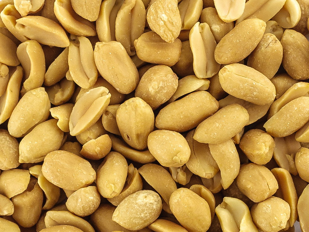 Arašidy pražené nesolené váha 1kg