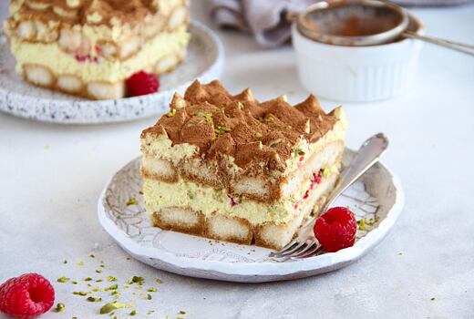 Pistáciové tiramisu