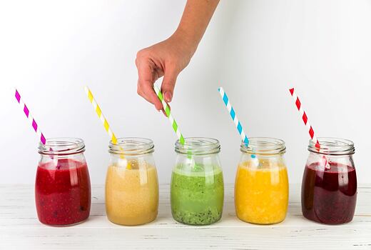 Smoothie a smoothie bowls: Průvodce barevnými dobrotami plnými vitamínů