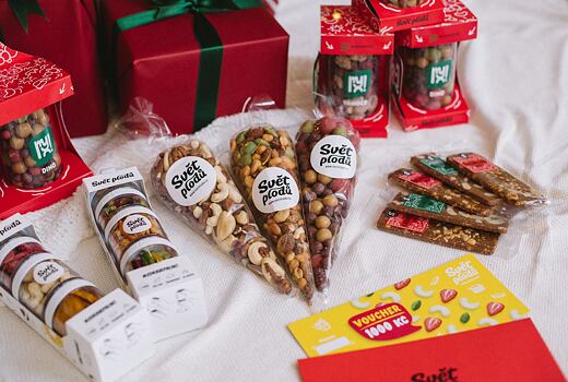 Hledáte tip na jedlý dárek? Vsaďte na dárková balení Světa plodů