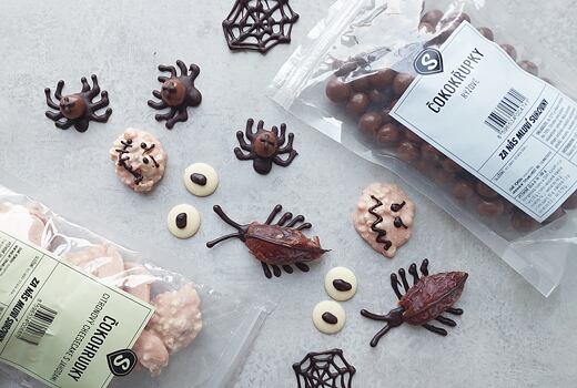 Čokobrouci: Strašidelně sladké tvoření na Halloween