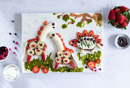 Banánové dinosaurie lievance