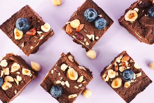 Brownies s lískovými oříšky