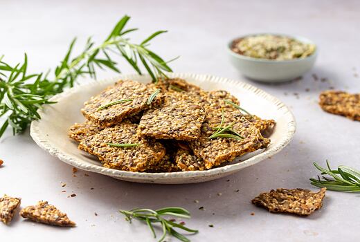 Zdravé semínkové krekry