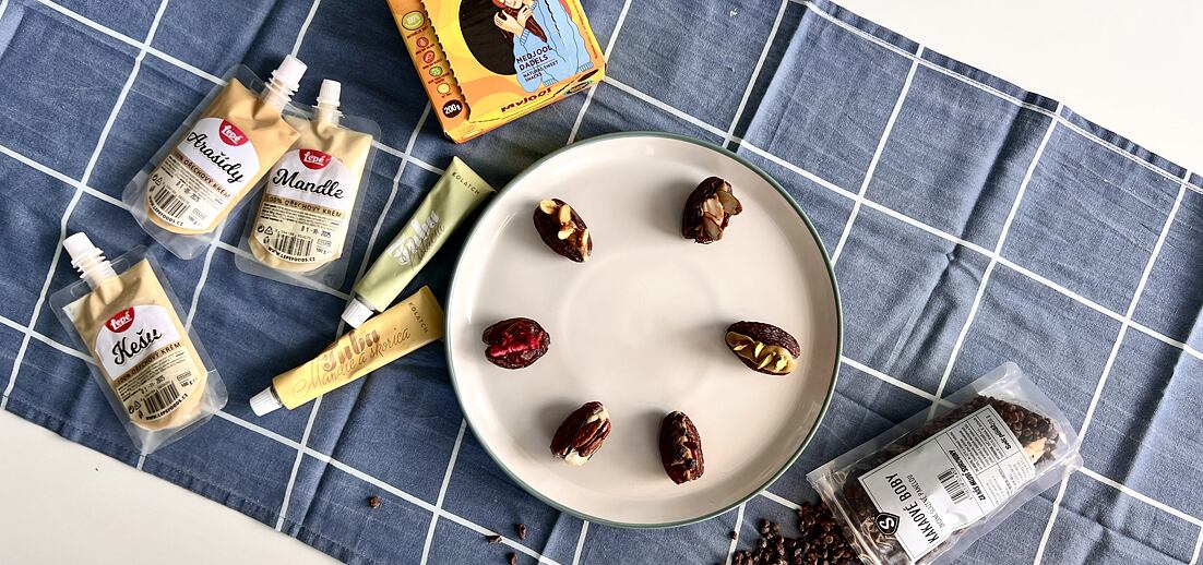 Plněné datle na tisíc způsobů: zdravá a hravá svačina