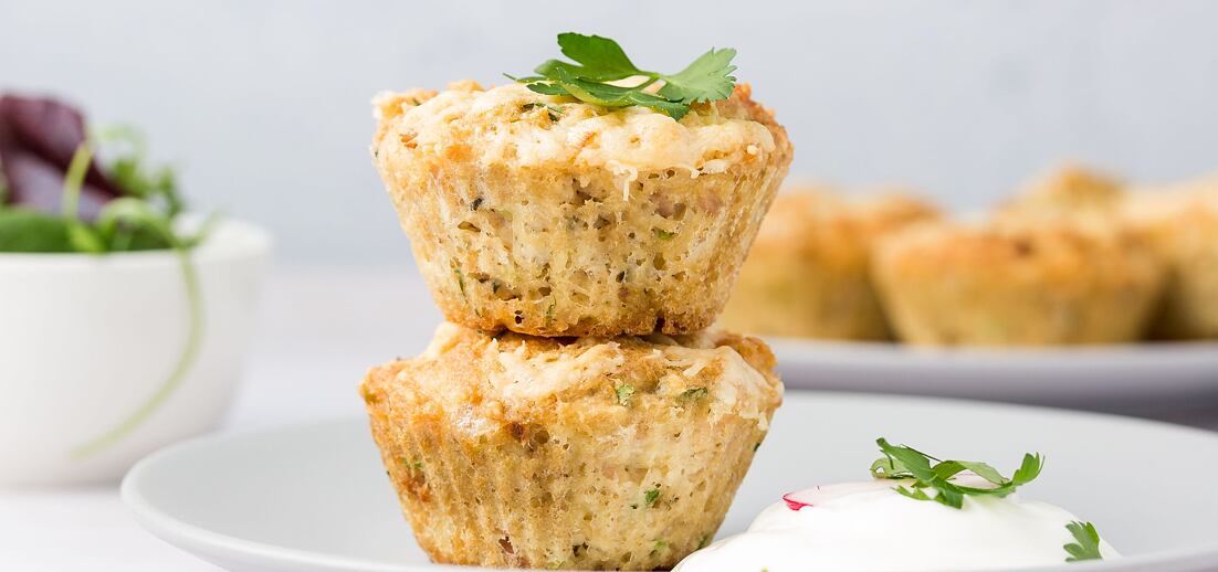Slané muffiny s tuniakom krok za krokom