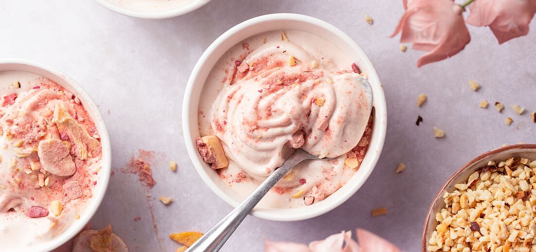 Mražený jogurt s lyo ovocem