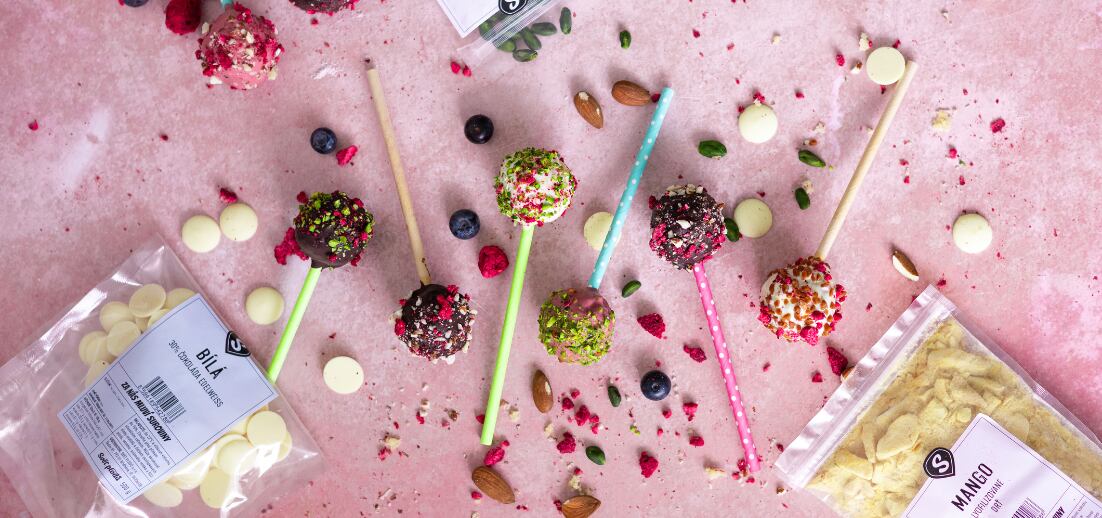 Cake pops - tortové lízadlá