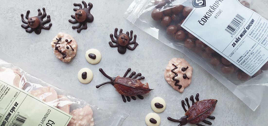 Čokobrouci: Strašidelně sladké tvoření na Halloween