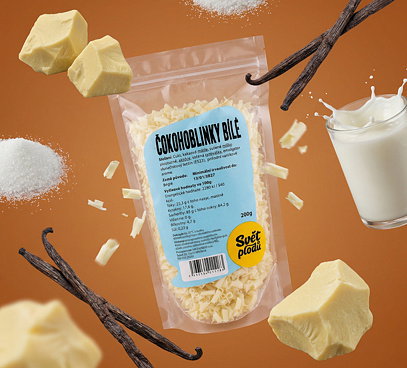 Čokohoblinky bílé