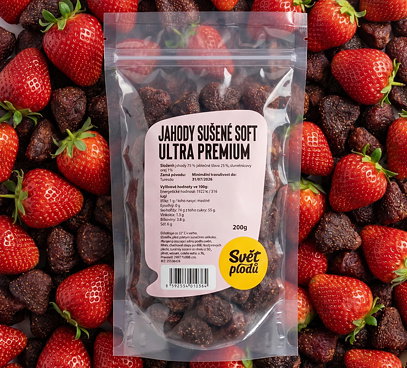 Jahody sušené Soft Ultra Premium