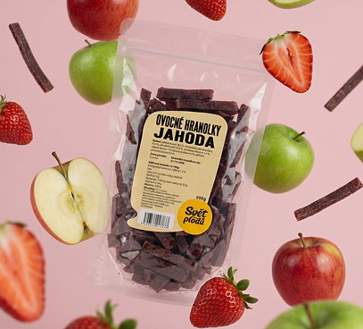 Ovocné hranolky jahoda