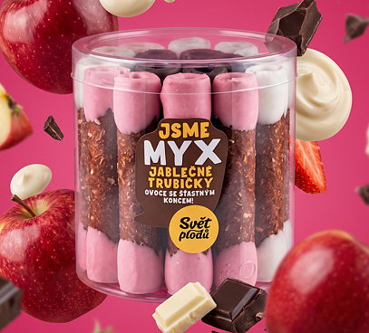 MYX Jablčné trubičky