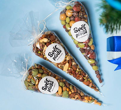 Vánoční set kornouty