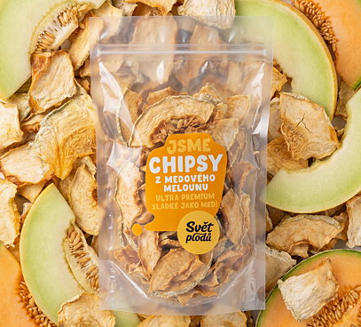 Melón medový chipsy Ultra Premium
