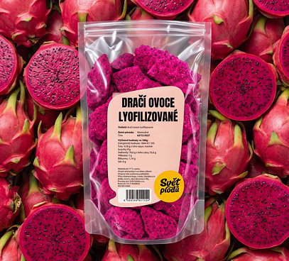 Dračí ovoce lyofilizované