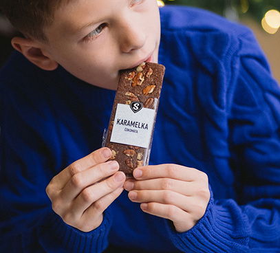 Karamelka čokomáta