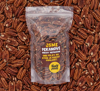 Pekanové ořechy nepražené
