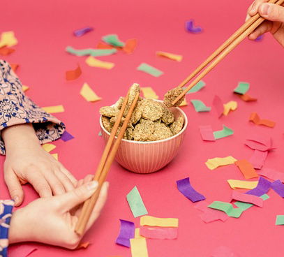 Ryžové krekry s morskou riasou