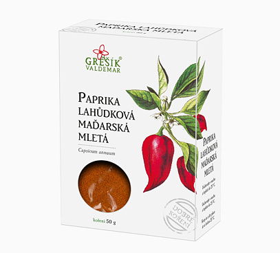 GREŠÍK Paprika lahůdková maďarská mletá