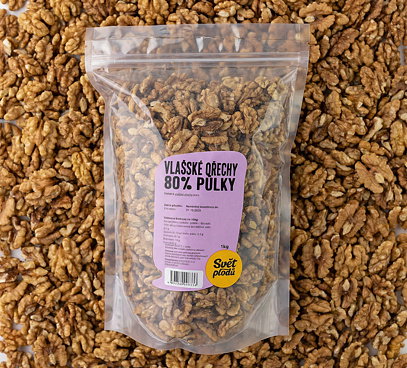 Vlašské ořechy 80% půlky