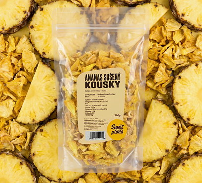 Ananás sušený kúsky