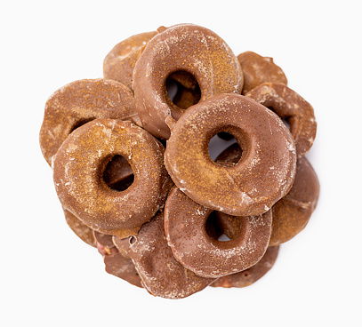 Jablka v mléčné čokoládě Premium