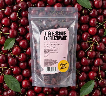 Třešně lyofilizované