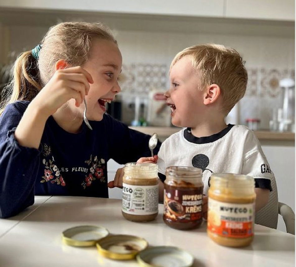 NUTEGO Arašídový krém s kokosem a medem