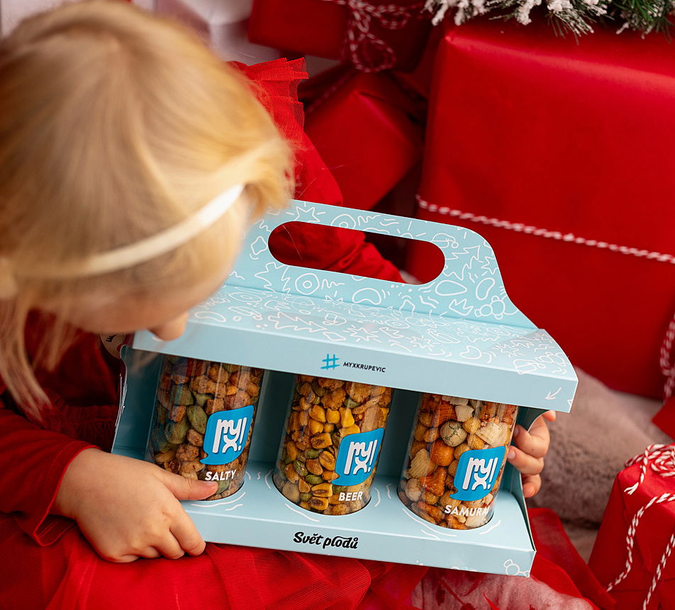 Vánoční trio MYX slaný