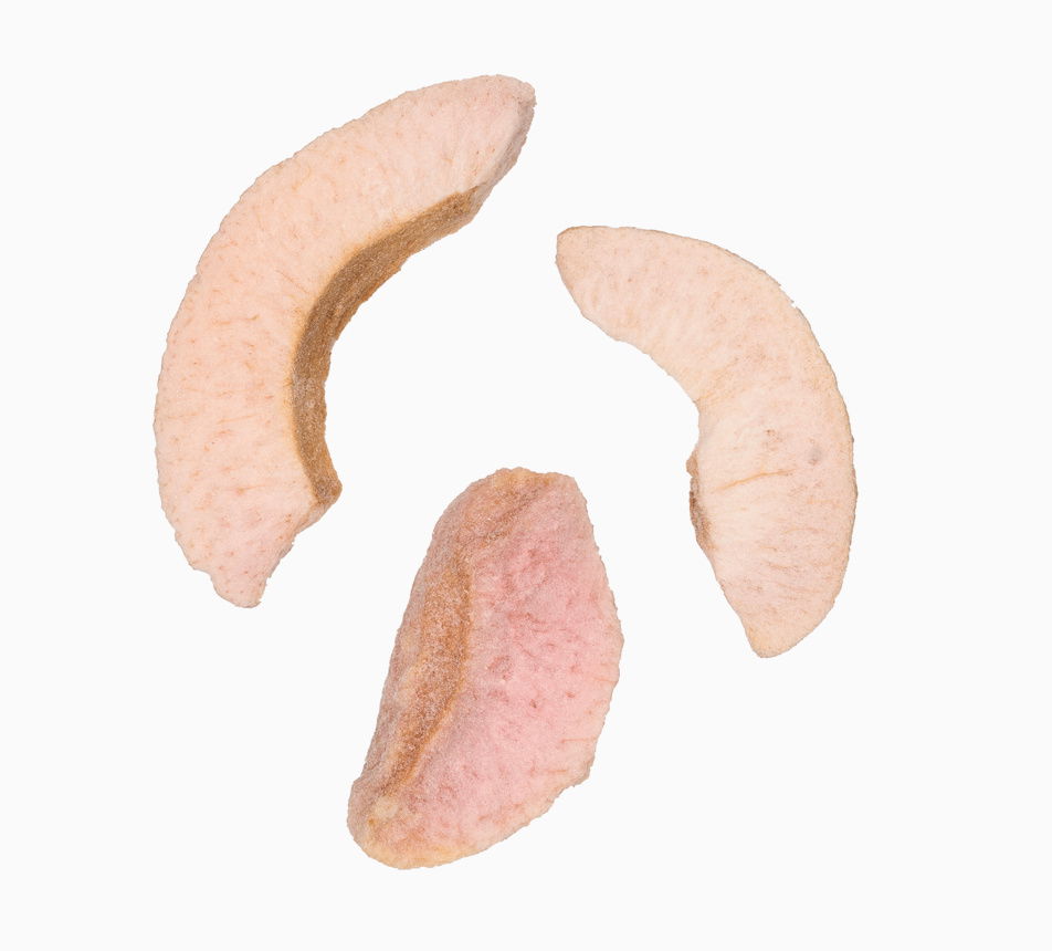 Broskve Pink Up lyofilizované detail