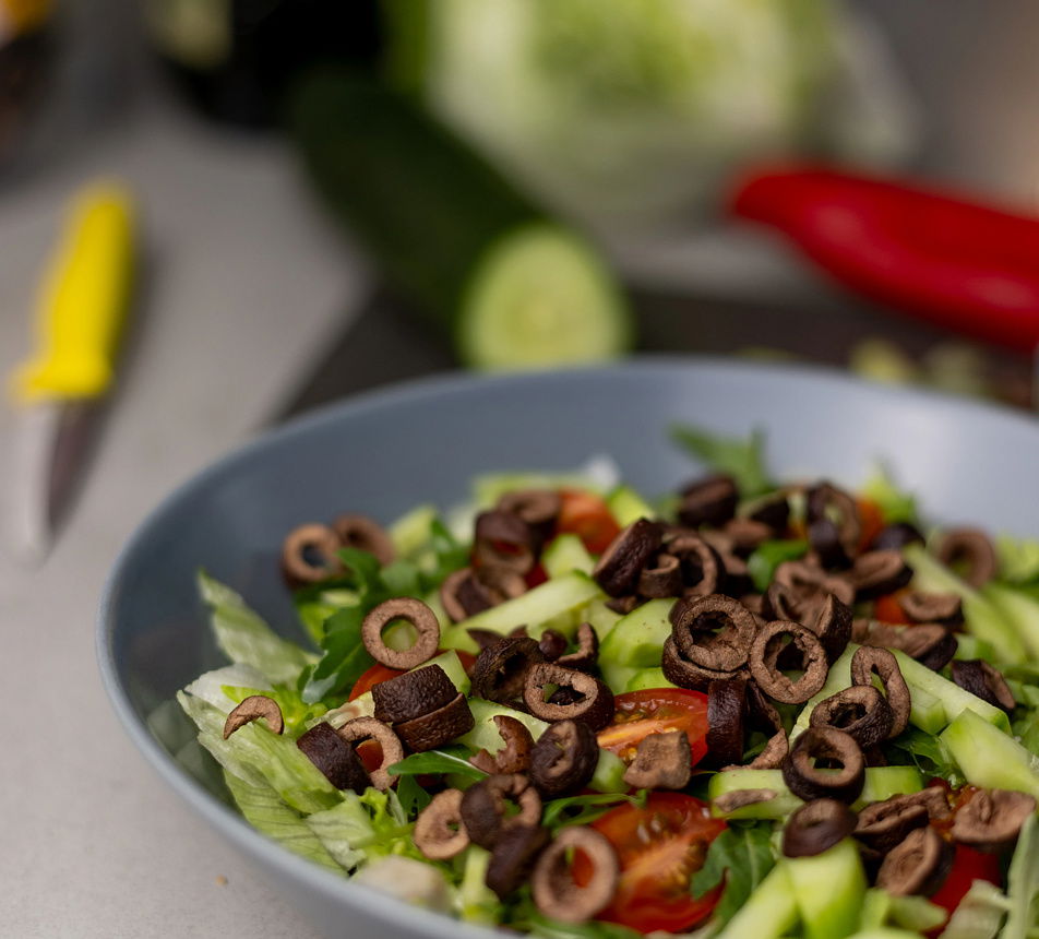 Černé olivy lyofilizované