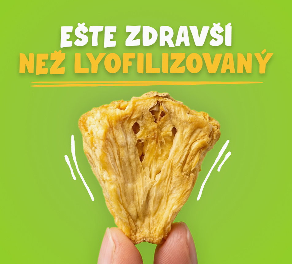 100% Ananas křupky
