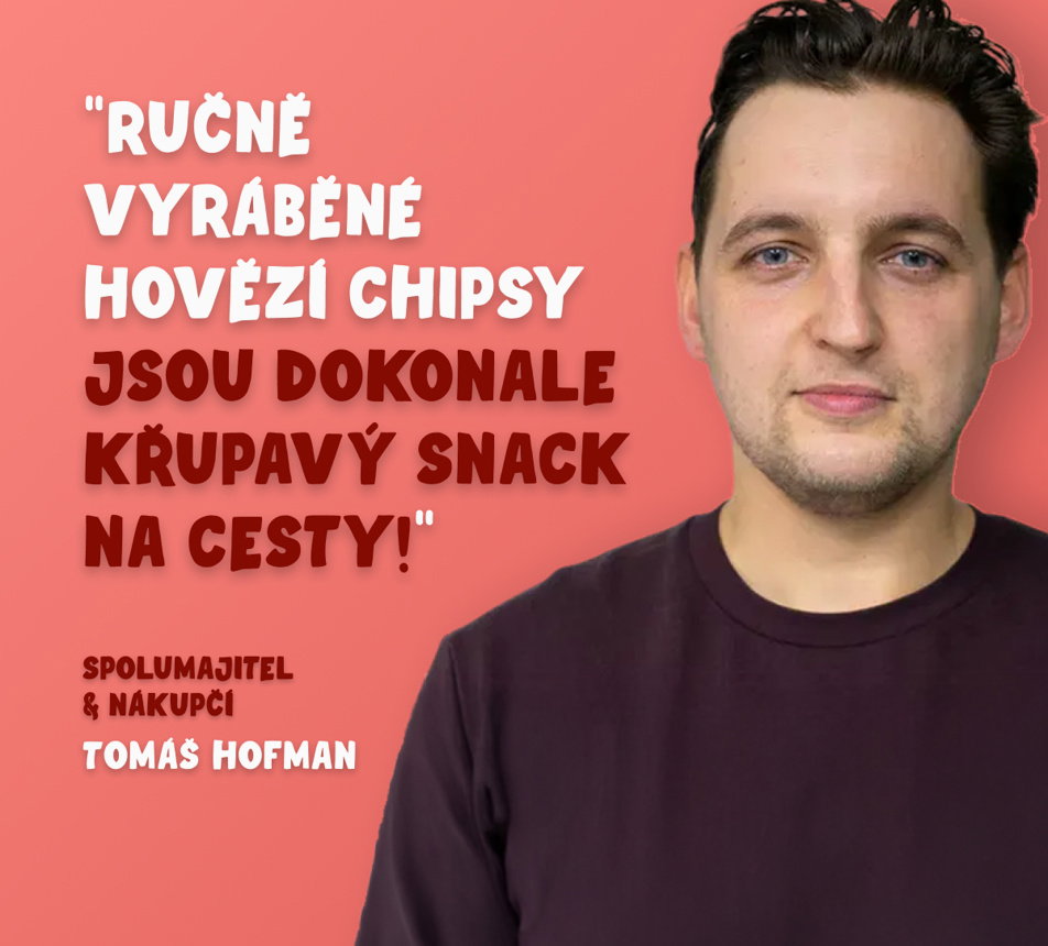 Hovězí chipsy natural