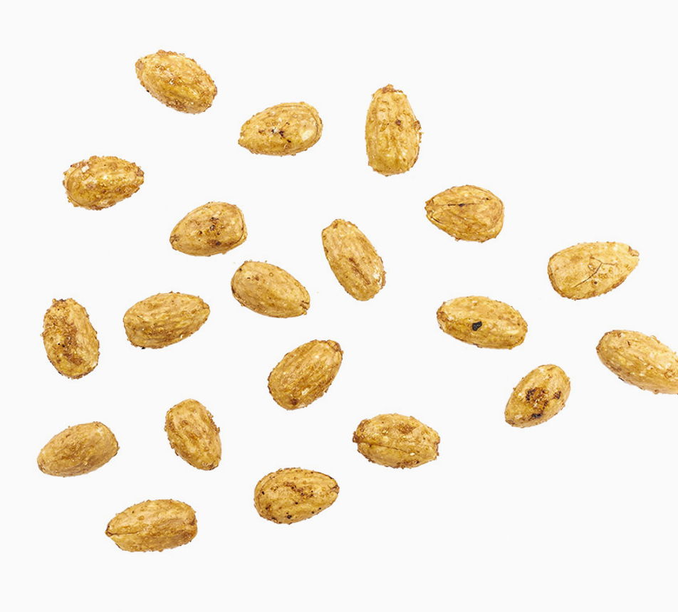 Pražené mandle s limetkou