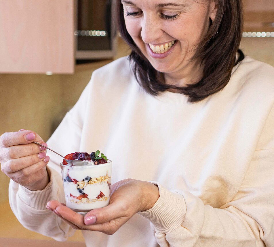 Mrazem sušené višně