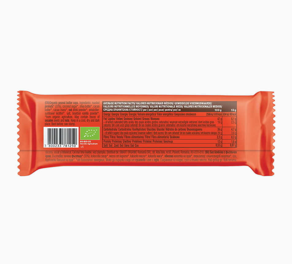 Bett´r Čokoládové košíčky s arašídovým máslem