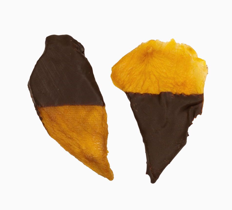 Mango Fancy v hořké čokoládě detail