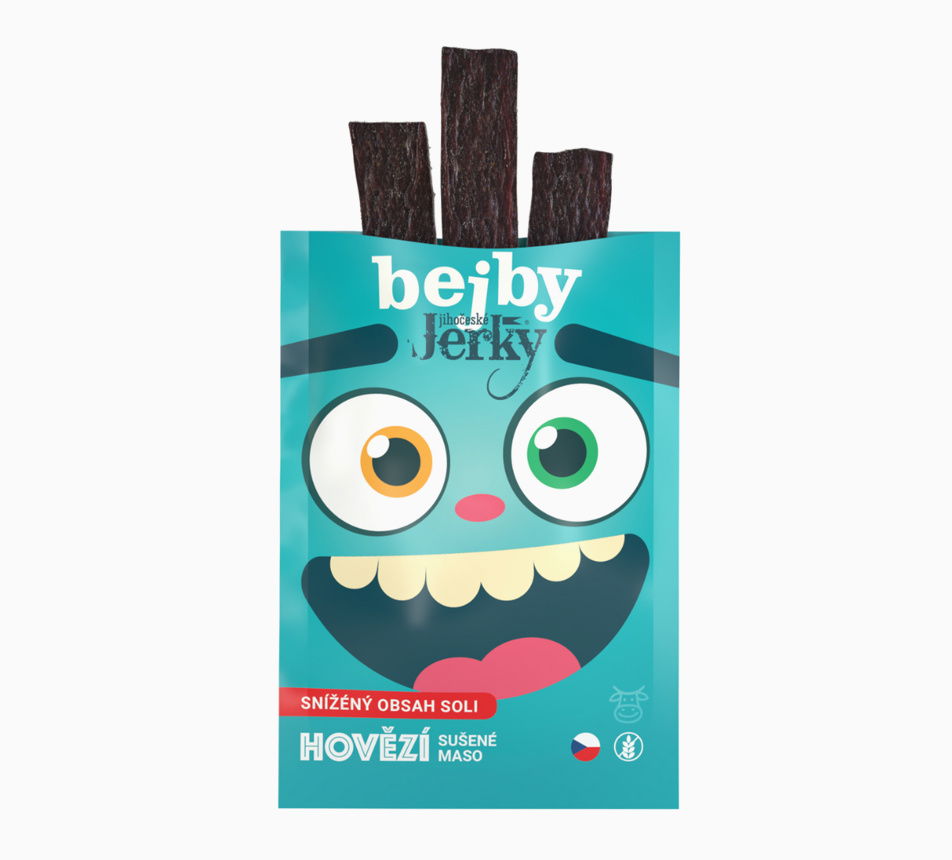 Jihočeské Bejby Jerky Hovězí