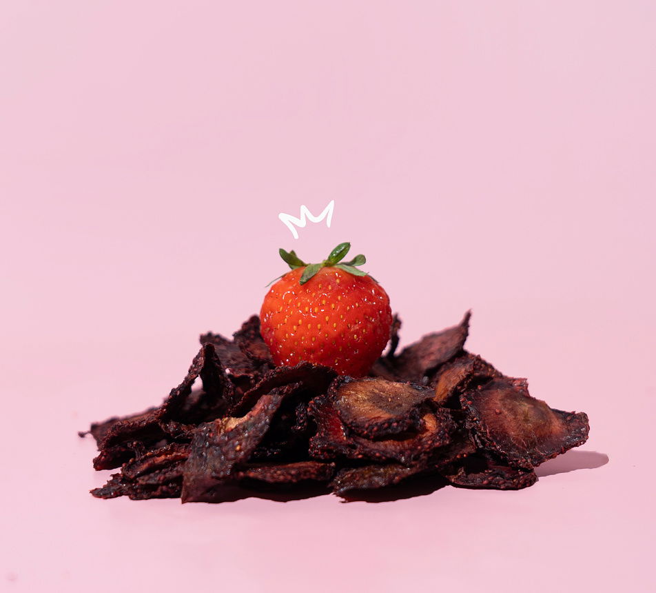 Jahody chips ultra premium detail