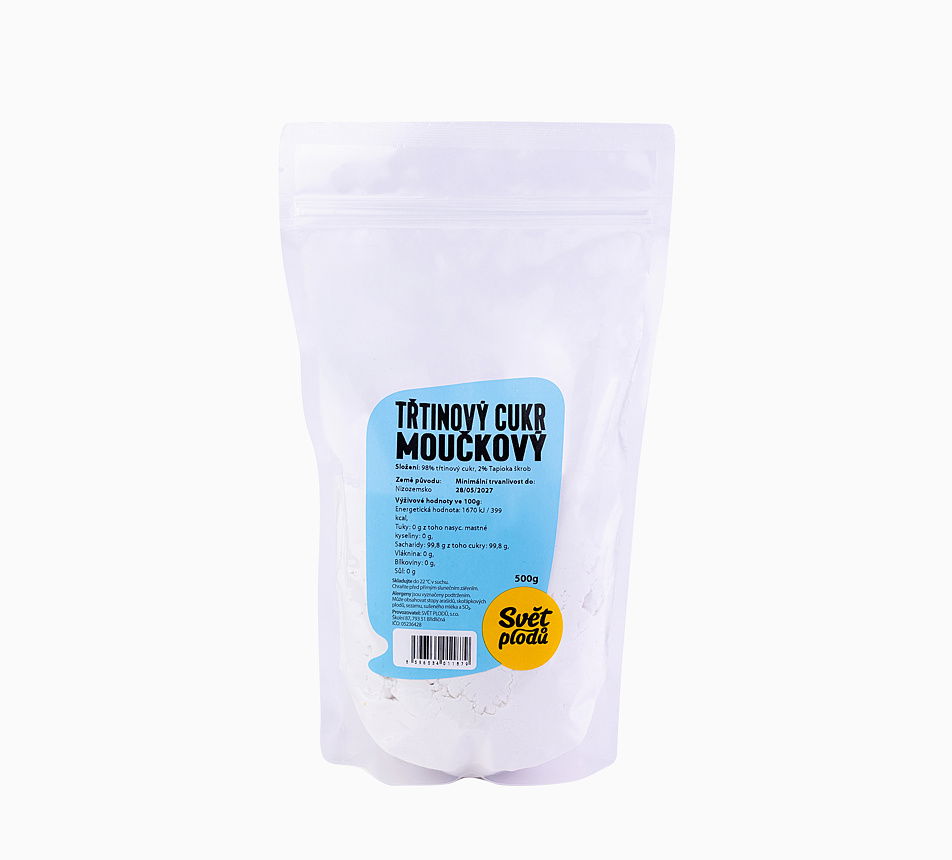 Trstinový cukor práškový