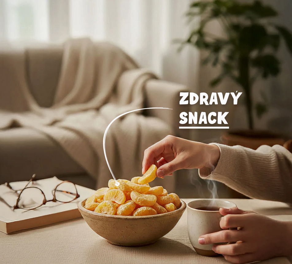 Mandarinky lyofilizované