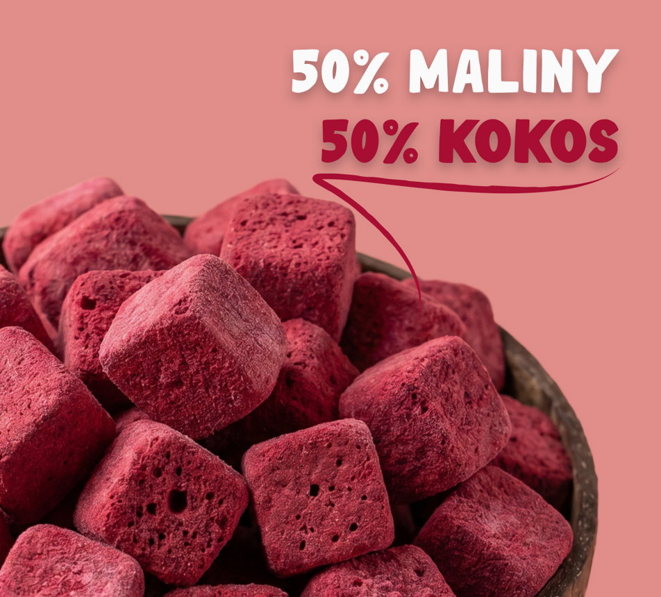 Coco smoothie malina