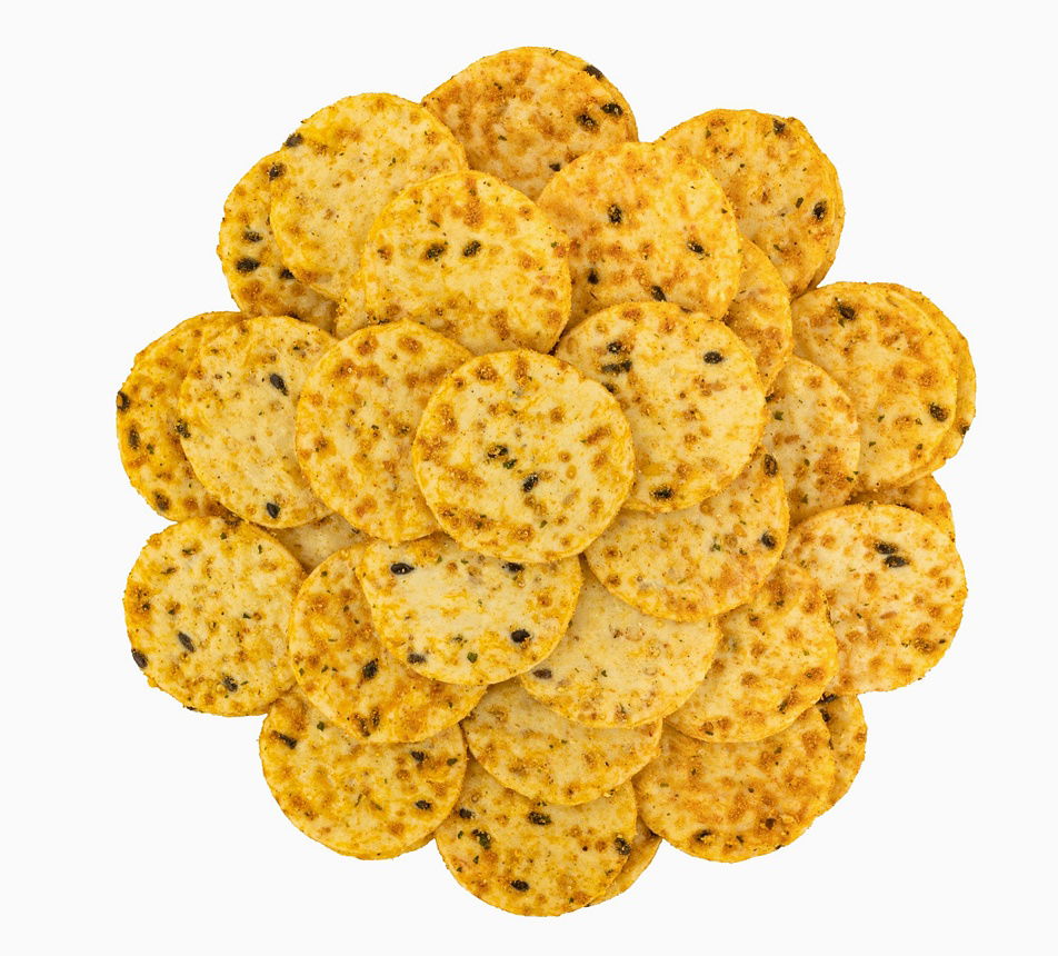 Rýžové krekry rajče a bylinky